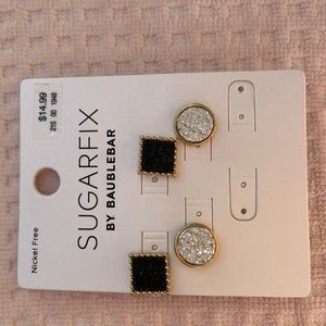 Pretty Sugar Fix by Bauble Bar Stud Earrings